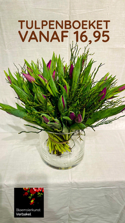 tulpen , geef kleur en haal het voorjaar in huis