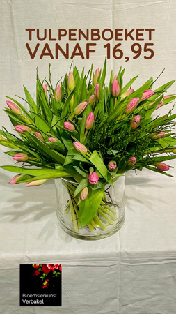 tulpen , geef kleur en haal het voorjaar in huis