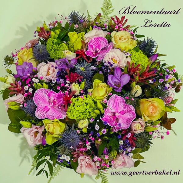 Bloementaart 'Sweet Romance' - Afbeelding 2