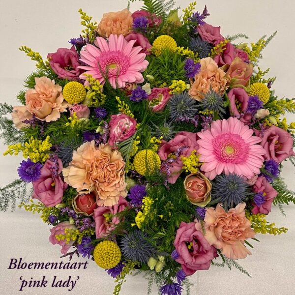 Bloementaart ‘PINK LADY’
