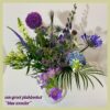 Plukboeket "Blue Wonder"