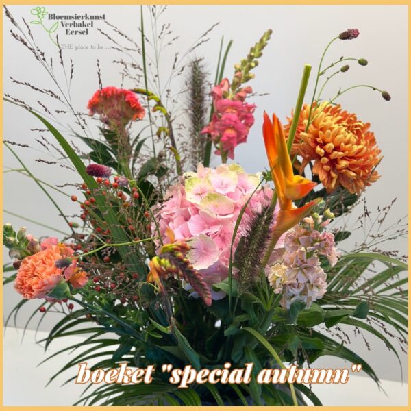 Boeket "special autumn" de sfeer van nu !