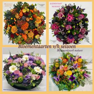 Bloementaart v/h seizoen , prachtig om te zien