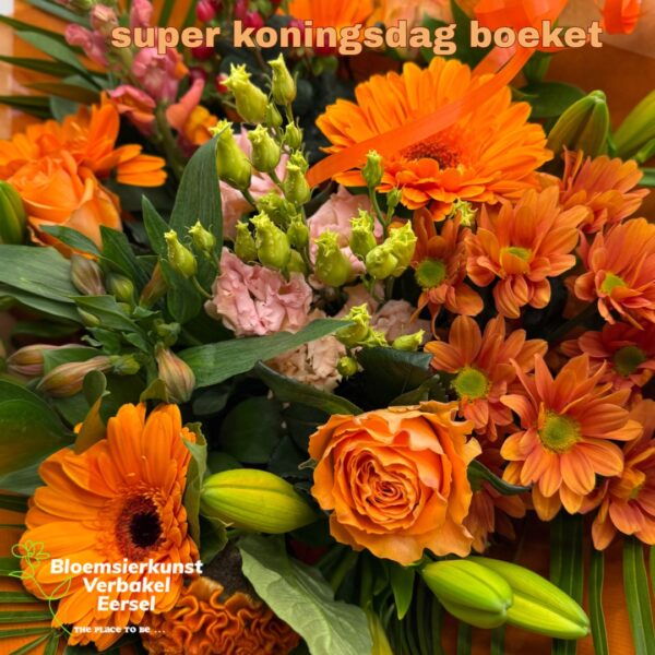 super koningsdag boeket !